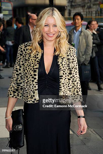 Denise Van Outen attends a press night to announce Lee Mead as a new member of the cast of 'Wicked' on May 18, 2010 in London, England.