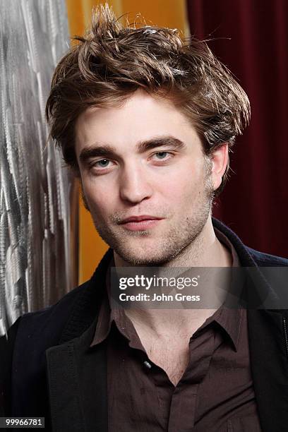 Actor Robert Pattinson poses for a private photo shoot at Marche on May 5, 2010 in Chicago, Illinois.