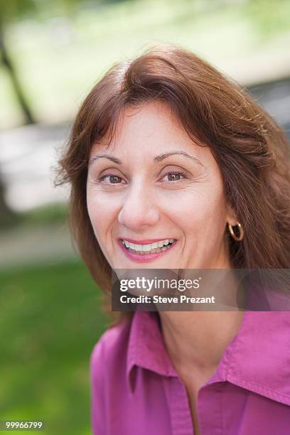 smiling caucasian woman - steve prezant stock pictures, royalty-free photos & images