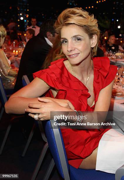 Clotilde Courau attends the World Music Awards 2010 at the Sporting Club on May 18, 2010 in Monte Carlo, Monaco.