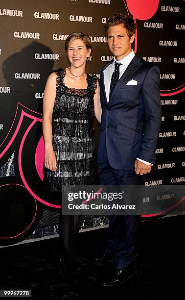 Martina Benitez and Spanish bullfighter Julio Benitez attends Glamour magazine Beauty awards at the Pacha Club on May 18, 2010 in Madrid, Spain.