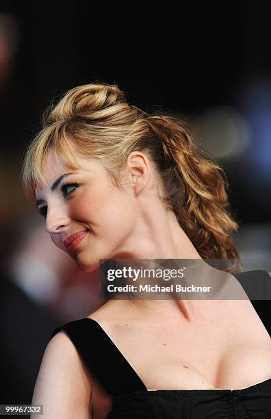 Actress Louise Bourgoin attends the "Certified Copy" Premiere at the Palais des Festivals during the 63rd Annual Cannes Film Festival on May 18, 2010...