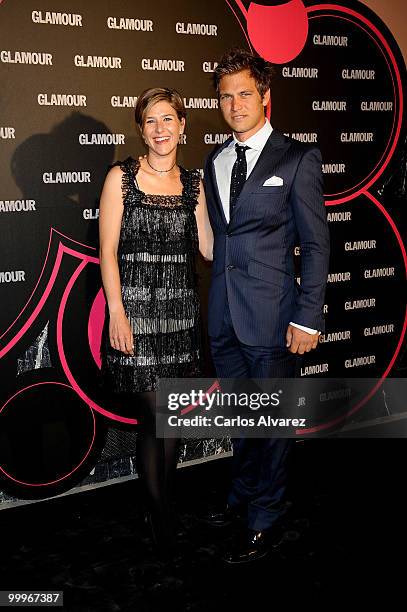 Martina Benitez and Spanish bullfighter Julio Benitez attends Glamour magazine Beauty awards at the Pacha Club on May 18, 2010 in Madrid, Spain.