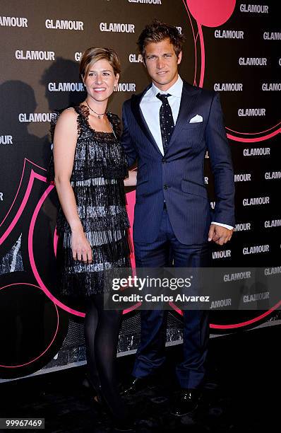 Martina Benitez and Spanish bullfighter Julio Benitez attend the Glamour magazine Beauty awards at the Pacha Club on May 18, 2010 in Madrid, Spain.