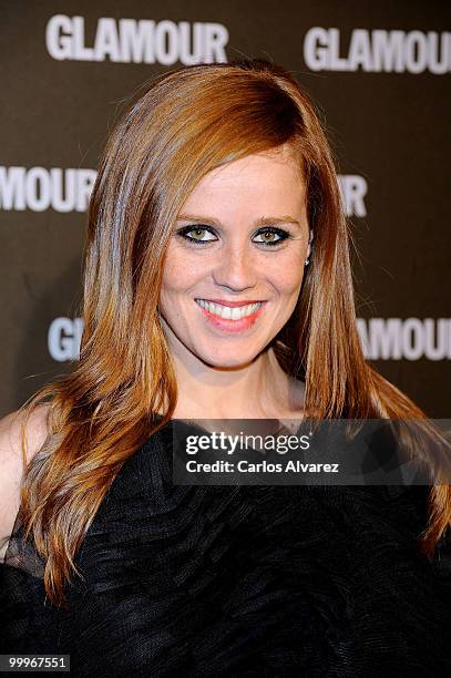 Spanish actress Maria Castro attends the Glamour magazine Beauty awards at the Pacha Club on May 18, 2010 in Madrid, Spain.