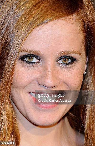 Spanish actress Maria Castro attends the Glamour magazine Beauty awards at the Pacha Club on May 18, 2010 in Madrid, Spain.