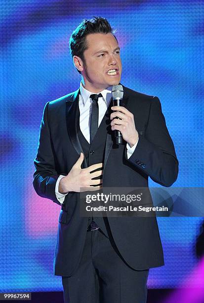 Tiziano Ferro performs onstage during the World Music Awards 2010 at the Sporting Club on May 18, 2010 in Monte Carlo, Monaco.