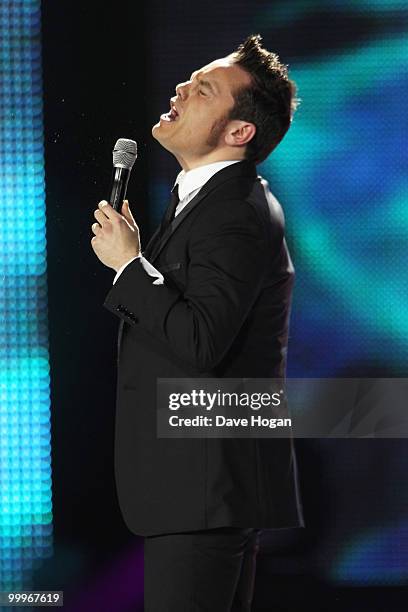 Tiziano Ferro performs at the World Music Awards 2010 held at the Sporting Club Monte-Carlo on May 18, 2010 in Monte-Carlo, Monaco.