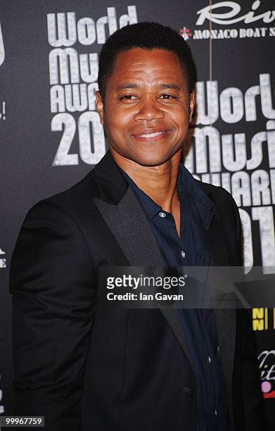 Cuba Gooding Jr. During the World Music Awards 2010 at the Sporting Club on May 18, 2010 in Monte Carlo, Monaco.