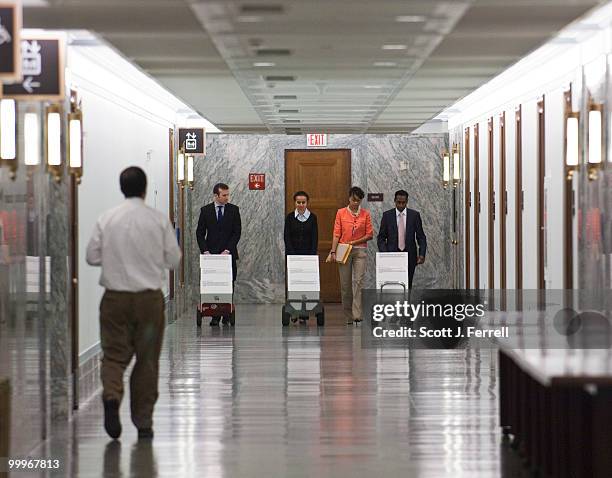 May 18: White House aides deliver boxes of documents to the Senate Judiciary Committee containing answers to a questionnaire from President Obama's...