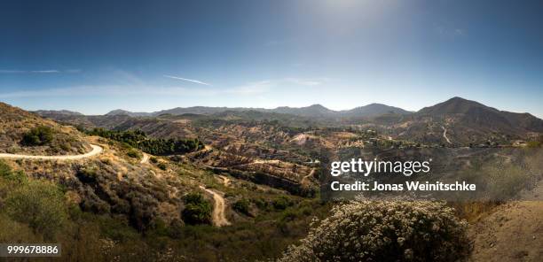 palm springs panorama - jonas weinitschke stock pictures, royalty-free photos & images