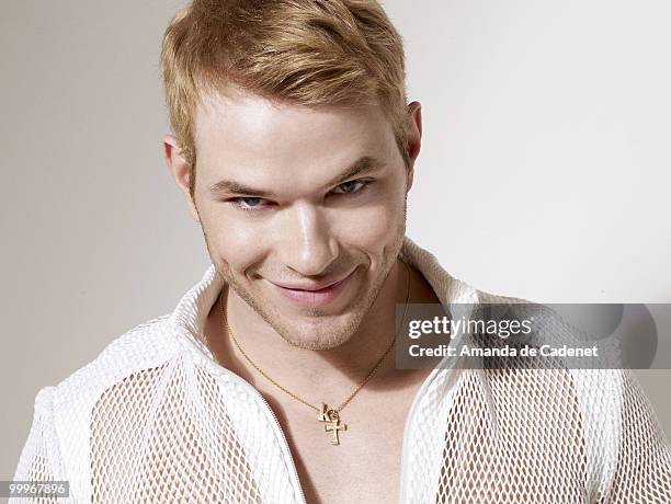 Actor Kellan Lutz poses at a portrait session for V Man in Los Angeles, CA on May 1, 2010. .