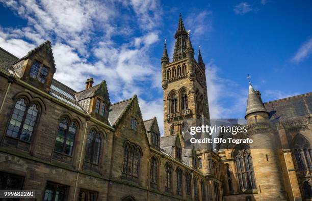 university of glasgow - elfo stock-fotos und bilder