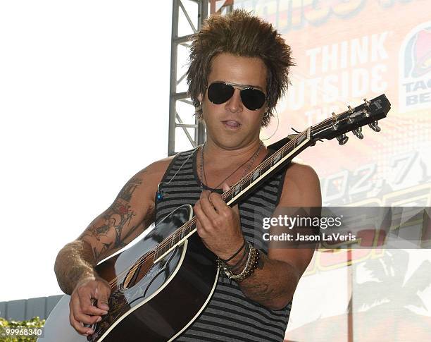 Ryan Cabrera performs at KIIS FM's 2010 Wango Tango concert at Staples Center on May 15, 2010 in Los Angeles, California.