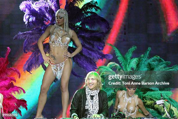 David Guetta performs onstage during the World Music Awards 2010 at the Sporting Club on May 18, 2010 in Monte Carlo, Monaco.