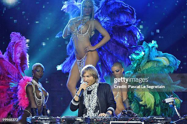 David Guetta performs onstage during the World Music Awards 2010 at the Sporting Club on May 18, 2010 in Monte Carlo, Monaco.