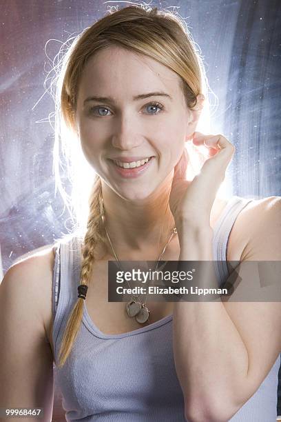 Actress Zoe Kazan poses for a portrait session on March 16 New York, NY.