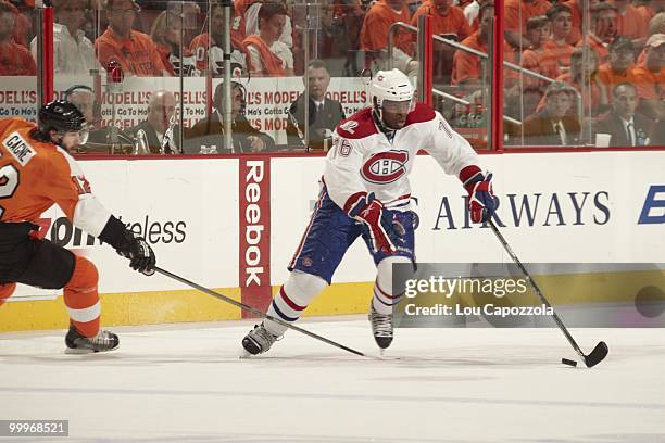 Montreal Canadiens P.K. Subban in action vs Philadelphia Flyers. Game 1. Philadelphia, PA 5/16/2010 CREDIT: Lou Capozzola