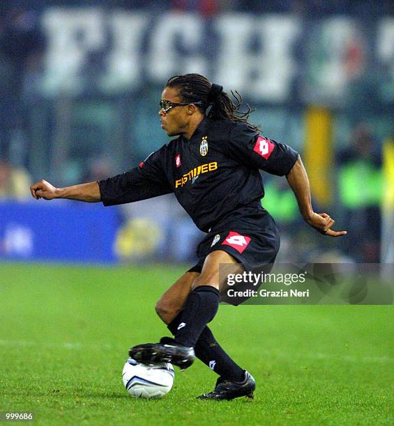 Edgar Davids of Juventus in action during the Serie A 12th Round League match between Lazio and Juventus played at the Olympic Stadium Rome. DIGITAL...