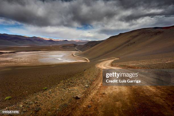 the long, long way home - argentina dirt road panorama stock pictures, royalty-free photos & images