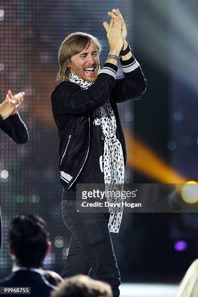 David Guetta performs at the World Music Awards 2010 held at the Sporting Club Monte-Carlo on May 18, 2010 in Monte-Carlo, Monaco.
