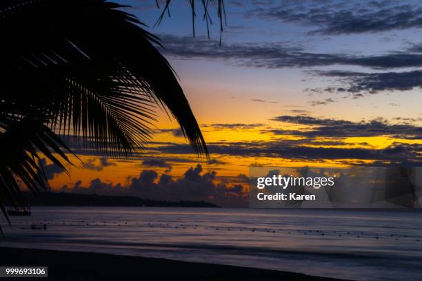 negril sunset - karen ストックフォトと画像