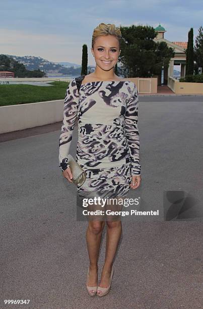 Host Hayden Panettiere attends the World Music Awards 2010 at the Sporting Club on May 18, 2010 in Monte Carlo, Monaco.