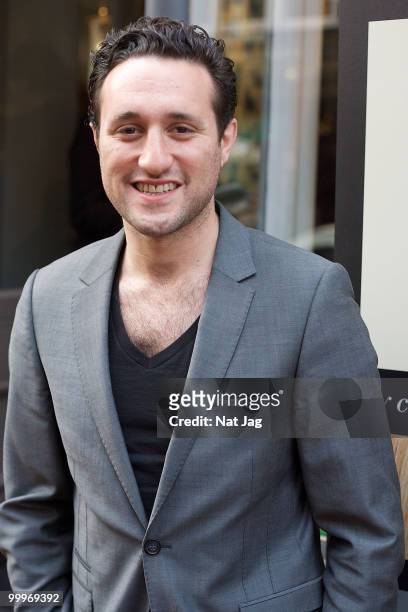 Singer Antony Costa attends the book launch for Andrew Barton's "Shiny Happy Hair" on May 18, 2010 in London, England.
