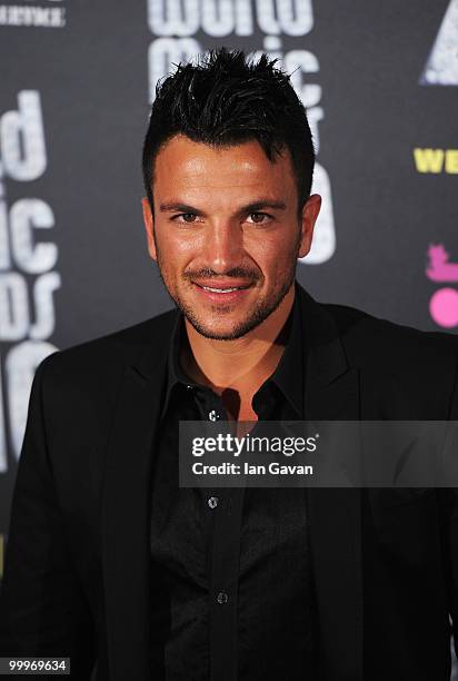 Peter Andre during the World Music Awards 2010 at the Sporting Club on May 18, 2010 in Monte Carlo, Monaco.