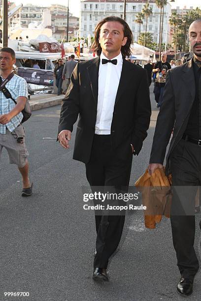 Manuele Malenotti is seen during the 63rd Annual International Cannes Film Festival on May 18, 2010 in Cannes, France.