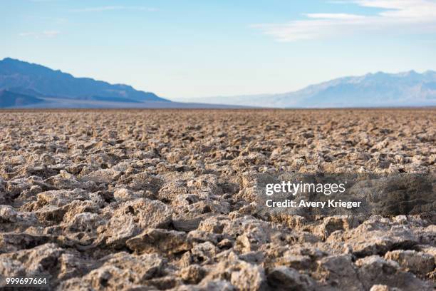 salt fields and the golf course of the devil - avery stock pictures, royalty-free photos & images