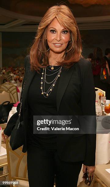 Actress Raquel Welch attends the Carousel of Hope kickoff luncheon on May 18, 2010 in Beverly Hills, California.