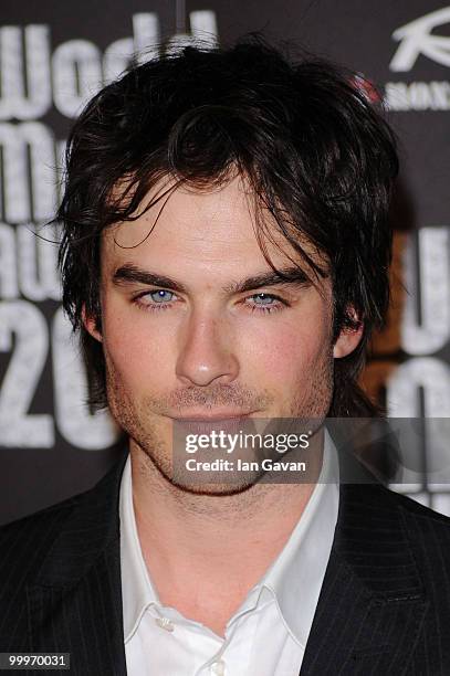 Ian Somerhalder during the World Music Awards 2010 at the Sporting Club on May 18, 2010 in Monte Carlo, Monaco.