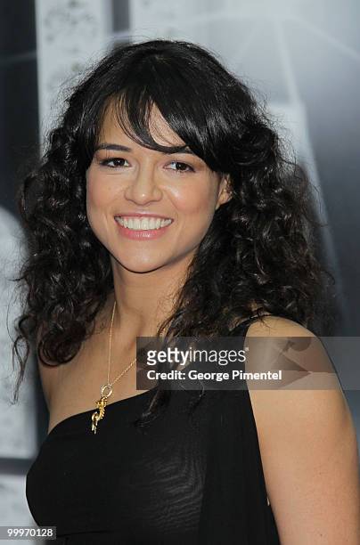 Actress Michelle Rodriguez attends the World Music Awards 2010 at the Sporting Club on May 18, 2010 in Monte Carlo, Monaco.
