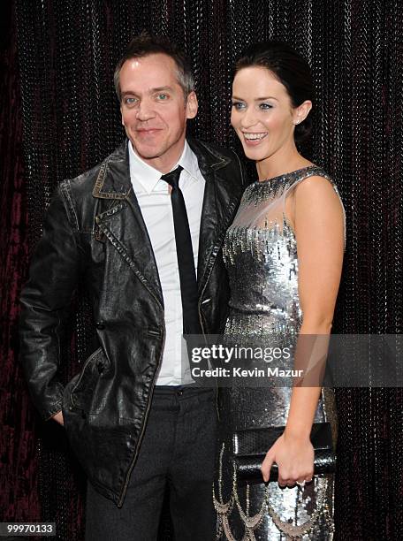 Director Jean-Marc Vallee and actress Emily Blunt arrive at the 15th annual Critic's Choice Movie Awards held at the Hollywood Palladium on January...