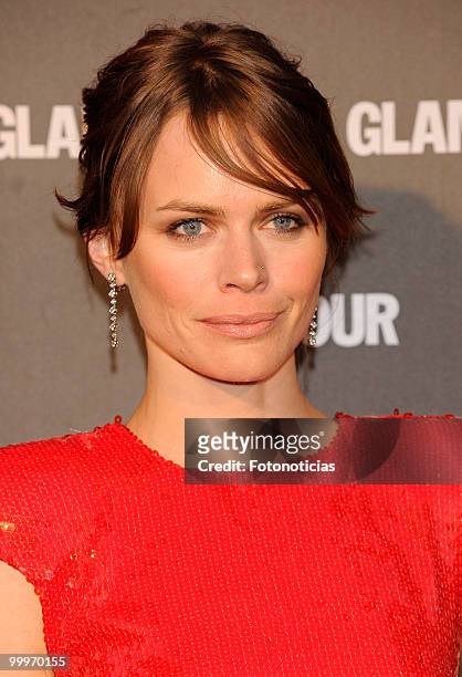Model Veronica Blume attends the Glamour Beauty Awards 2010 at Pacha on May 18, 2010 in Madrid, Spain.