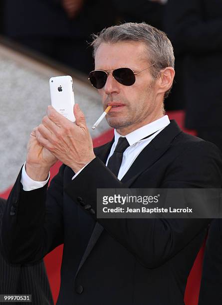 Lambert Wilson attends the 'Of Gods and Men' Premiere held at the Palais des Festivals during the 63rd Annual International Cannes Film Festival on...