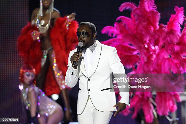 Will.I.Am performs at the World Music Awards 2010 held at the Sporting Club Monte-Carlo on May 18, 2010 in Monte-Carlo, Monaco.