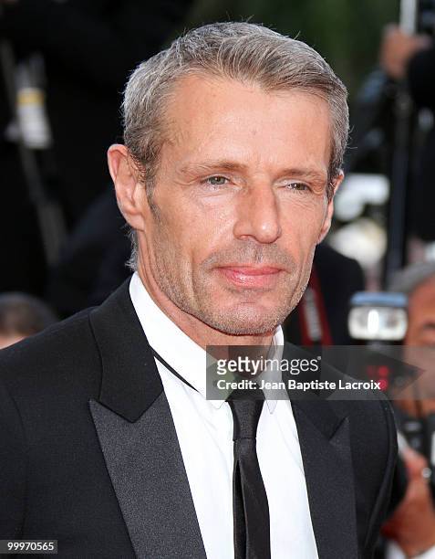 Lambert Wilson attends the 'Of Gods and Men' Premiere held at the Palais des Festivals during the 63rd Annual International Cannes Film Festival on...