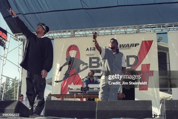 Tribe Called Quest performs at Board Aid in Big Bear Lake, California on March 15, 1997.