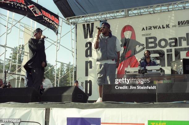 Tribe Called Quest performs at Board Aid in Big Bear Lake, California on March 15, 1997.