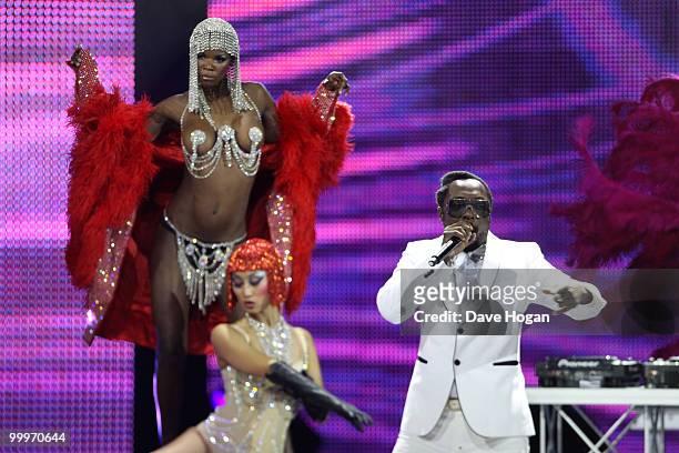 Will.I.Am performs at the World Music Awards 2010 held at the Sporting Club Monte-Carlo on May 18, 2010 in Monte-Carlo, Monaco.
