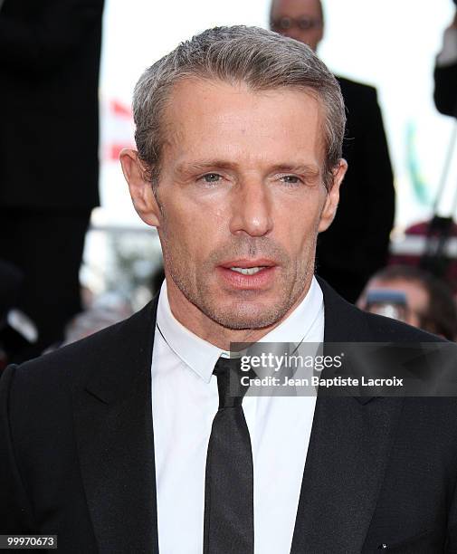 Lambert Wilson attends the 'Of Gods and Men' Premiere held at the Palais des Festivals during the 63rd Annual International Cannes Film Festival on...