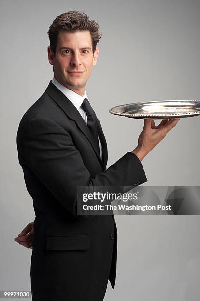 Chris Freeman will be a waiter at the Mexican State Dinner on May 19. Photos taken on May 17, 2010 in Washington, DC.