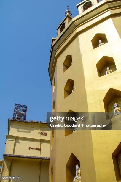 myanmar: mount popa - alcove stock pictures, royalty-free photos & images
