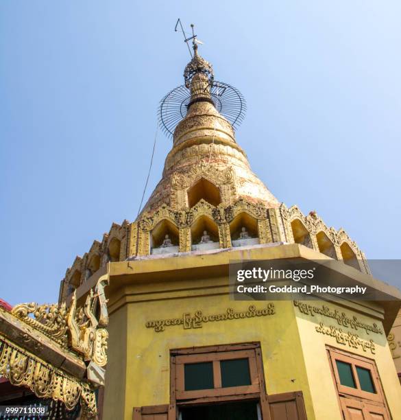 myanmar: mount popa - alcove stock pictures, royalty-free photos & images