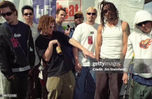 Hed PE poses for a portrait at Board Aid in Big Bear Lake, California on March 14, 1997.