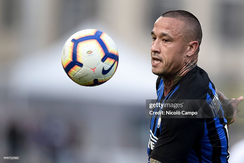 Radja Nainggolan of FC Internazionale in action during the...