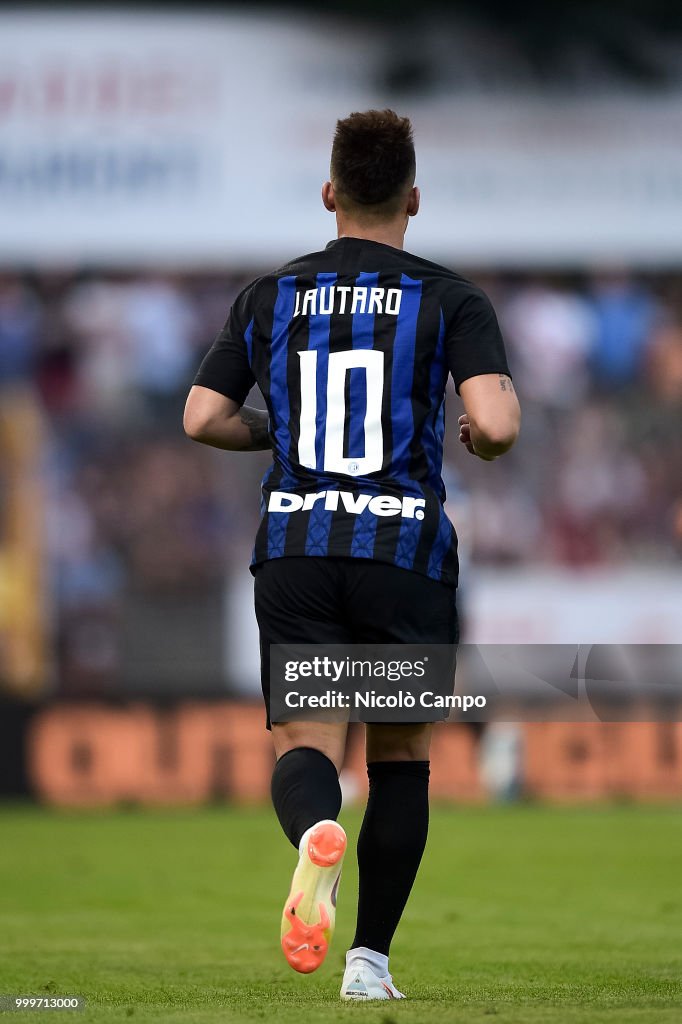 Lautaro Martinez of FC Internazionale is pictured during the...