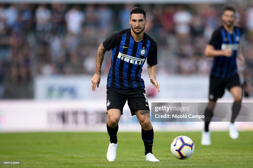 Matteo Politano of FC Internazionale in action during the...